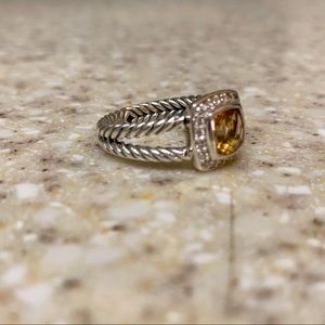 David Yurman Ring - Citrine (Size 9)